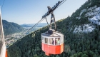 Oude lift Predigtstuhlbahn in Bad Reichenhall.
